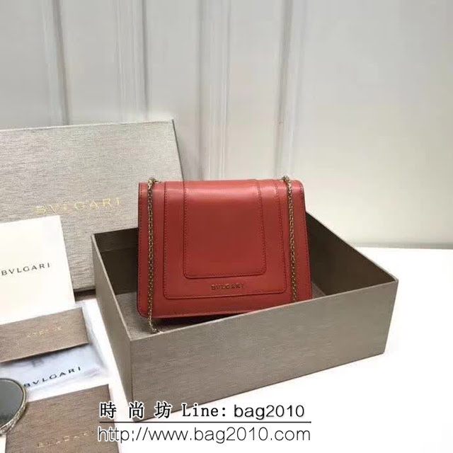 BVLGARI寶格麗 專櫃新款 蛇頭扣環 單層蛇頭包 鏈條單肩斜挎包 B283558 FYD1311